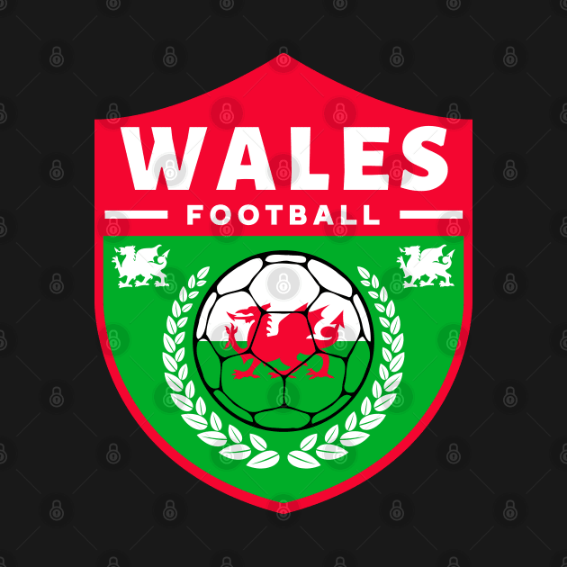 Wales Football by footballomatic