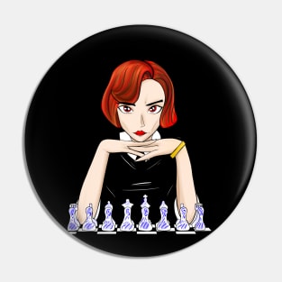 beth harmon the queens gambit in ecopop chess master art in talavera Pin