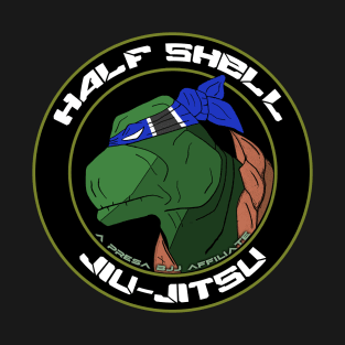 Half Shell BJJ - Blue T-Shirt