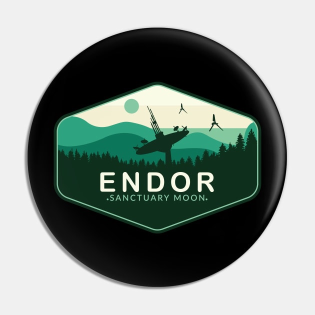 Endor Sanctuary Moon Pin by Space Club