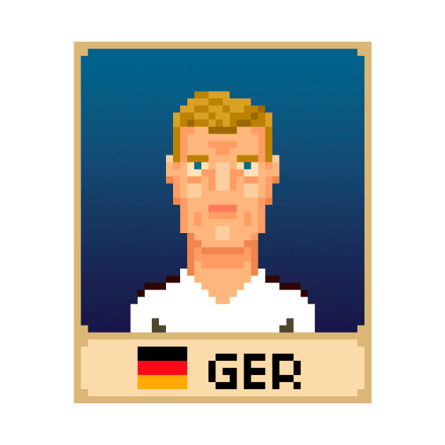 Toni Kroos by PixelFaces