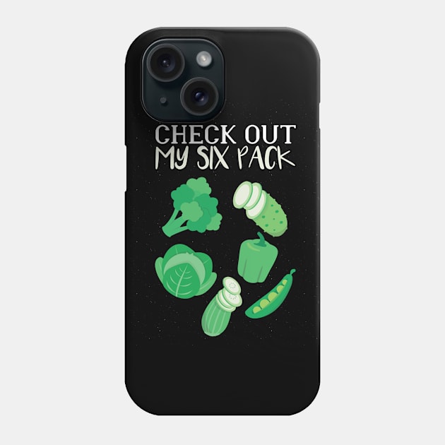 Veggie Sixpack Phone Case by EarlAdrian