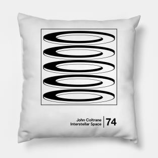 Interstellar Space - Minimal Style Graphic Artwork Pillow