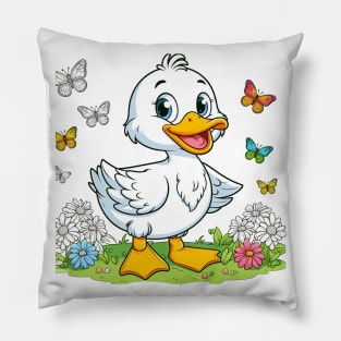 Cute Duck Pillow