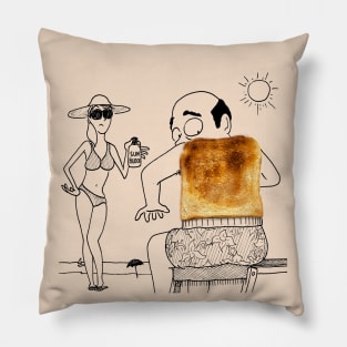 Burnt Toast - Sunburn Pillow