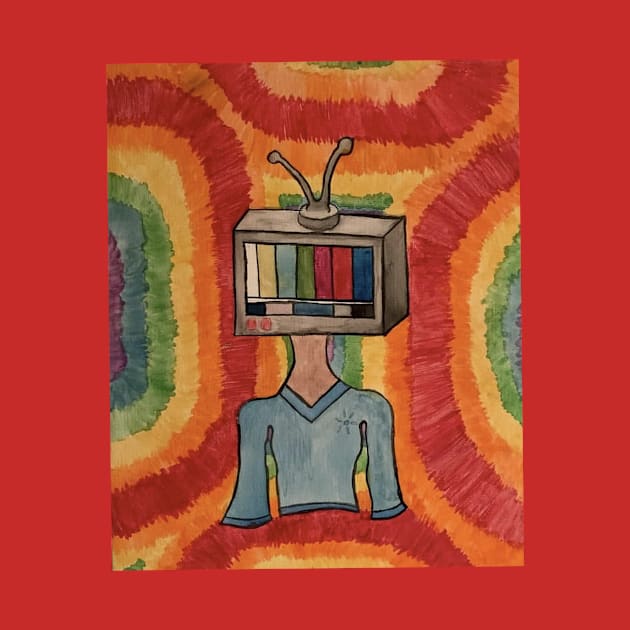 TV head girl by art for clownz