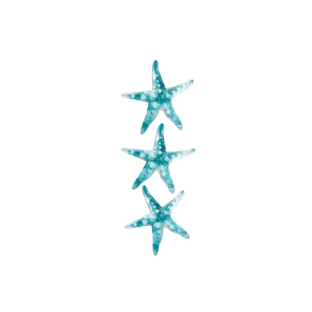 Aquamarine starfish by hamptonstyle