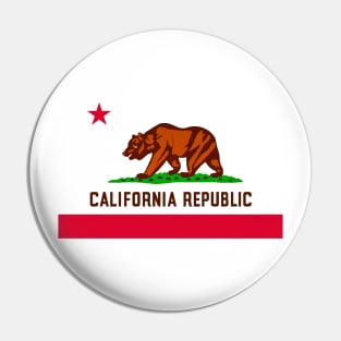 California Republic State Flag Pin