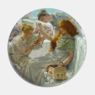 Fortune's Favourite by Lawrence Alma-Tadema Pin