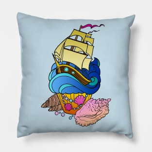 Sweet Sailing Pillow