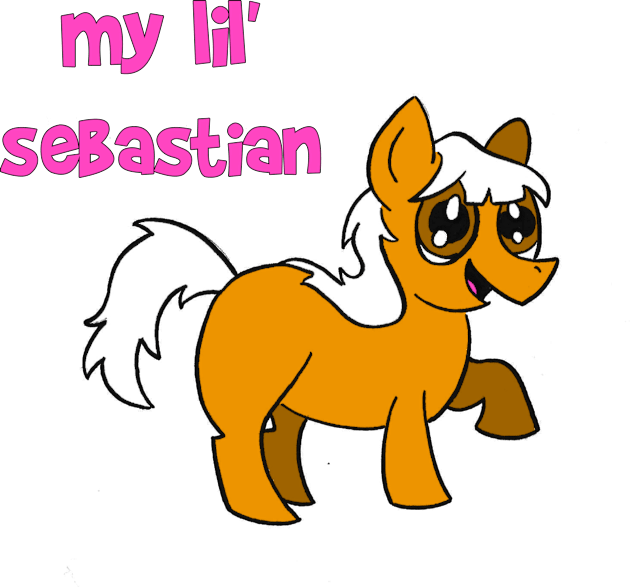 My Lil Sebastian Kids T-Shirt by Blaze_Belushi