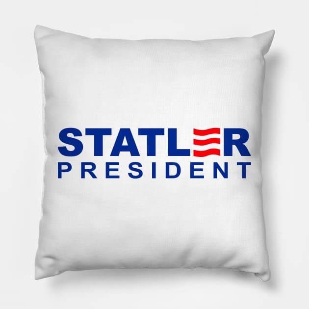 Statler For President Pillow by rajem