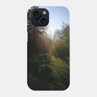 Misty Park Morning Phone Case