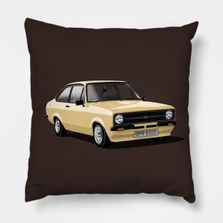 Ford Escort Mk 2 in beige Pillow