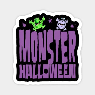 Monster Halloween! Magnet