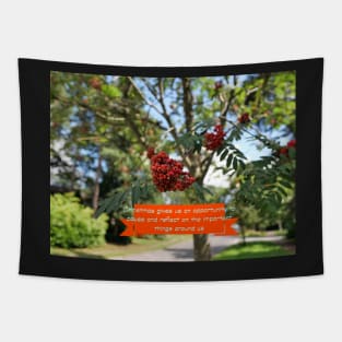 Christmas important things around us Greeting Card Tapestry