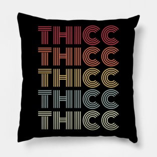 Retro Style Thicc Pillow