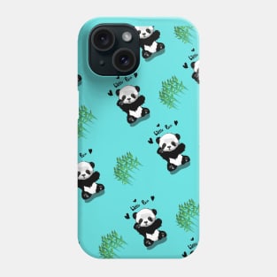 Pattern little panda Phone Case