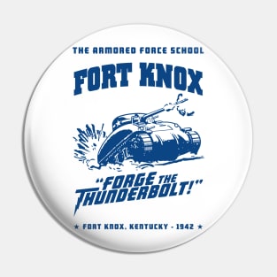 Fort Knox Tank School Pin