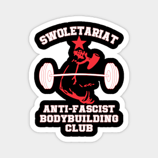Swoletariat Anti-Fascist Bodybuilding Club Magnet