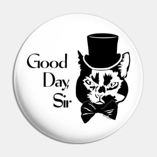 Good Day Cat Pin