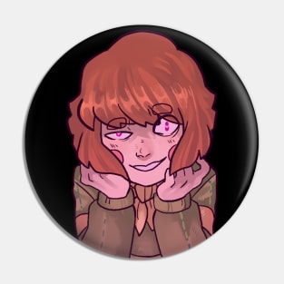 Yandere Girl Chara Pin