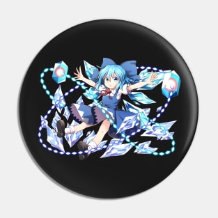 Cirno Danmaku Pin