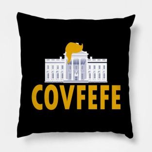 Funny Presidential Covfefe Meme Whitehouse Pillow