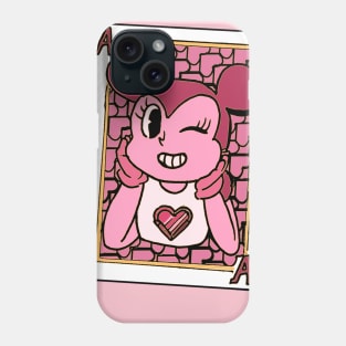 ace of hearts Phone Case