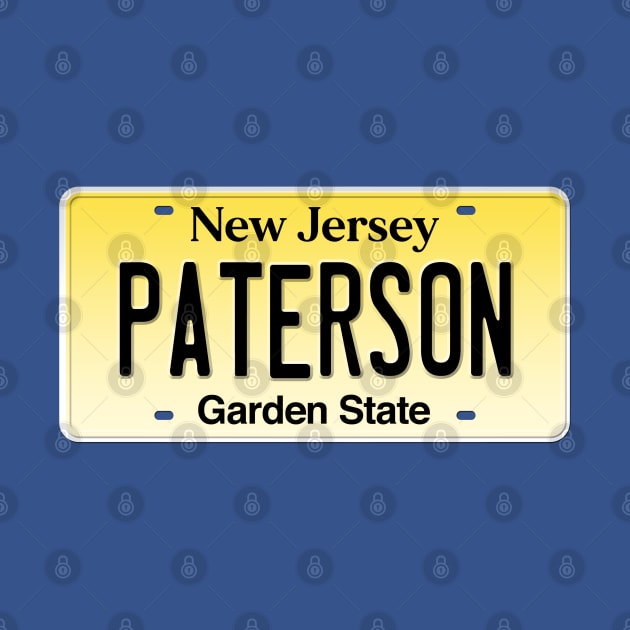 PATERSON NJ - Lic plate by LILNAYSHUNZ