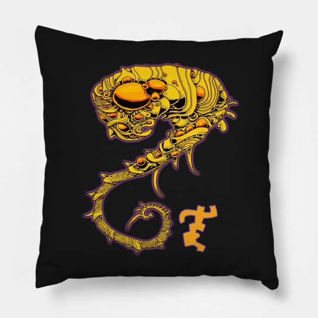 Prowling Watcher Pillow by Hereticwerks