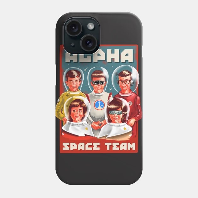 Alpha Space Team Phone Case by Dandy18