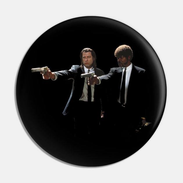 Vincent Vega And Jules Winnfield Pulp Fiction Pin by Bevatron