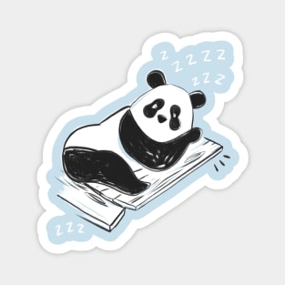 Sleeping panda Magnet