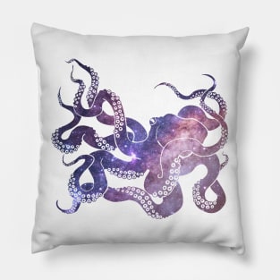 Space Octopus Pillow