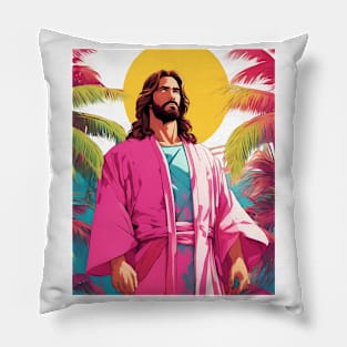 Jesus Christ With God Nothing is Impossible Pillow