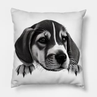 American Foxhound Puppy Pillow