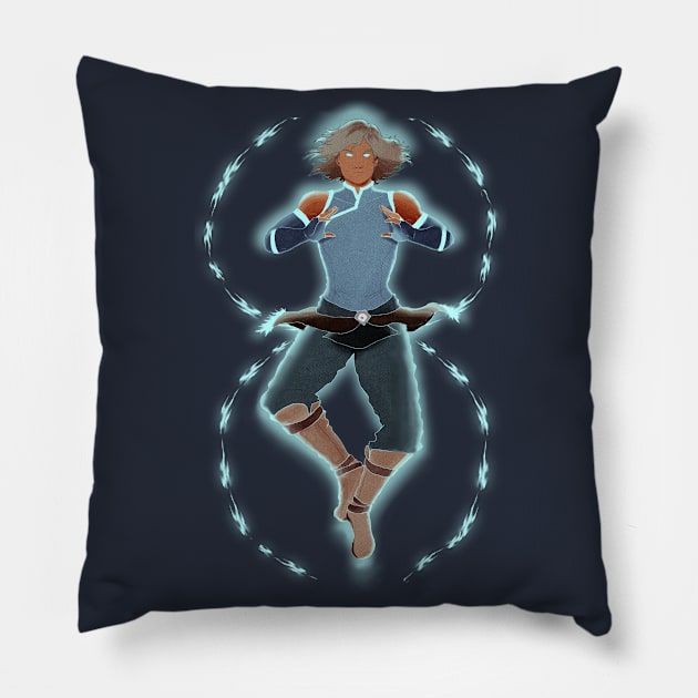 Avatar Korra Pillow by Saly972