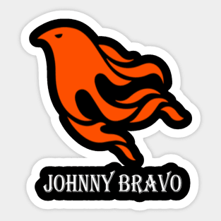 Johnny Bravo Stickers for Sale