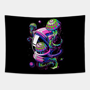 jellyfish astronaut Tapestry