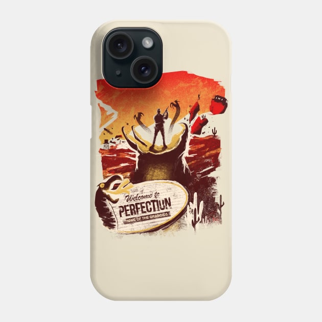 Graboids Phone Case by IlonaHibernis