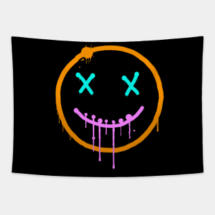 Scary smile Tapestry