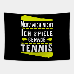 Tennis Tennisplatz Tennisschläger Rückhand Tapestry