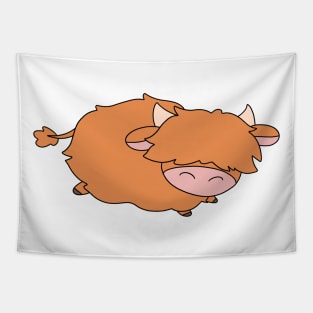 Highland Cow Tapestry