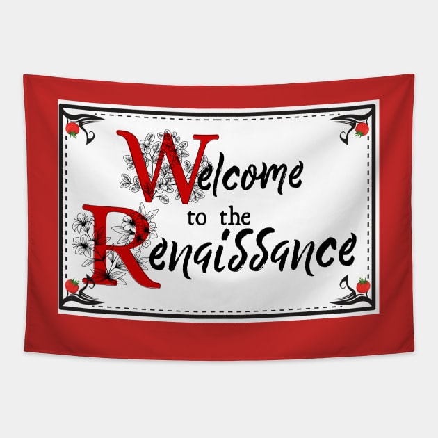 Welcome to the Renaissance - Something Rotten Tapestry by sammimcsporran