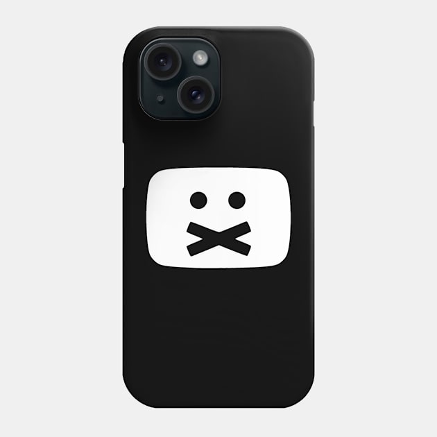 Censorship Phone Case by TeeNoir