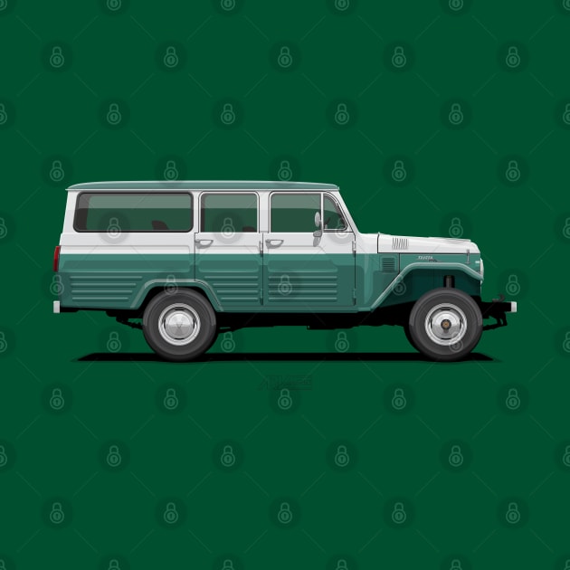 Land Cruiser Station Wagon FJ45LV - Green by ARVwerks