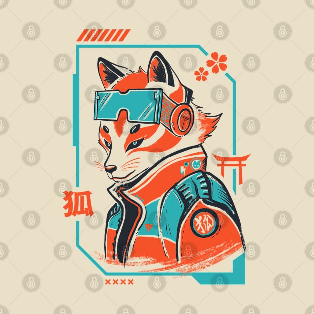 Cyber Kitsune by Mushita