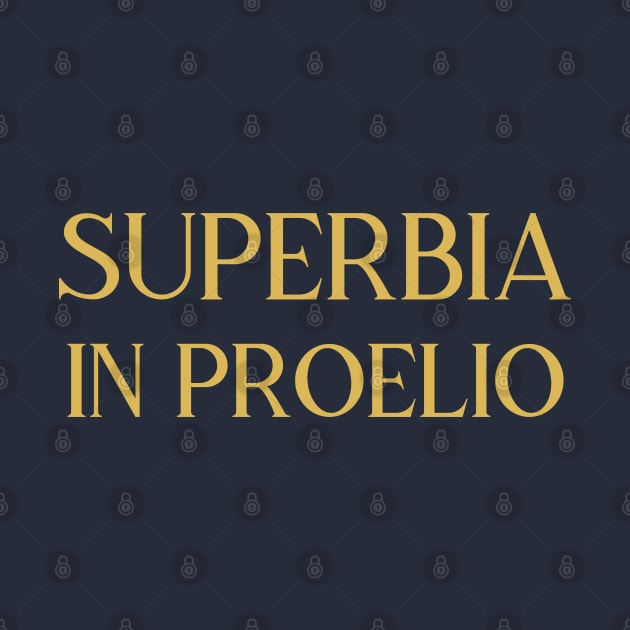 Superbia in Proelio Gold by VRedBaller