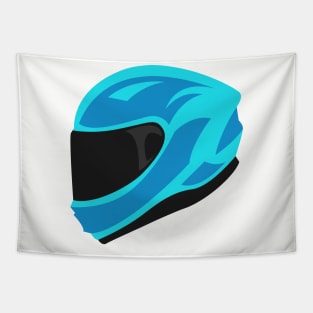 Blue Helmet Tapestry